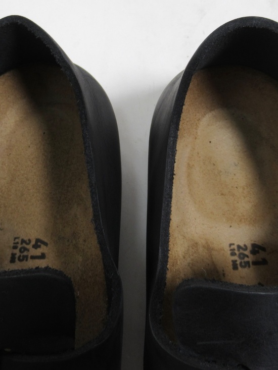 Birkenstock Men\'s London Oiled Leather Black 8 US M / 10 US L / 7 UK / 41 EU